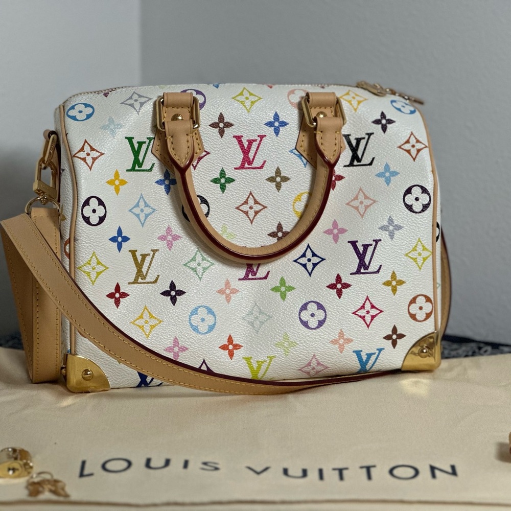 Louis Vuitton Murakami Handbag Colorful Monogram
